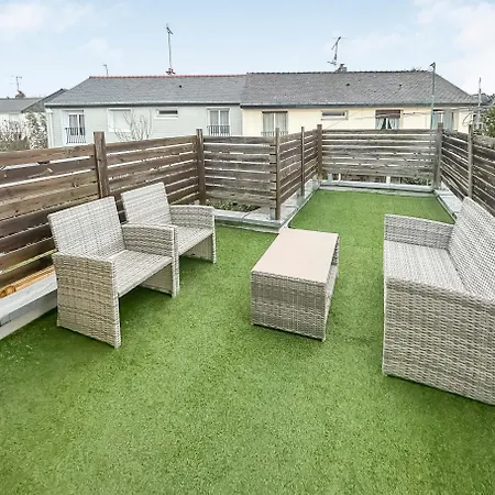 Angevin Avec Terrasse Et Wifi Rapide 아파트 *
